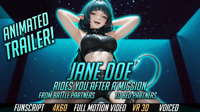 [VOICED] Jane Doe Rides You After a Mission - Animated Trailer