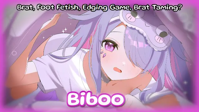 Biboo teases you until you break! (FREE JOI) (brat, foot fetish, edging ...