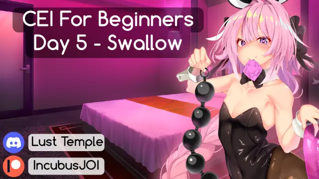 EN] | [Tier 1] | CEI for Beginners | Day 5/7 | Swallow | Astolfo (Fate  Series) - The joi Database