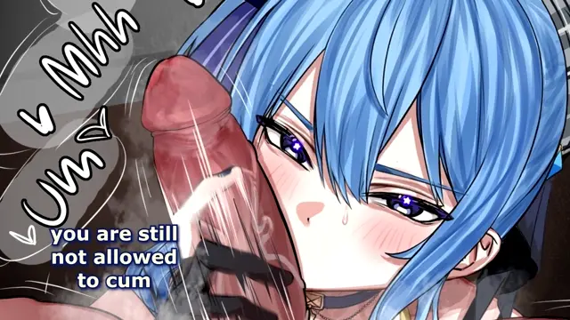 Handjob from your girlfriend hoshimachi suisei JOI